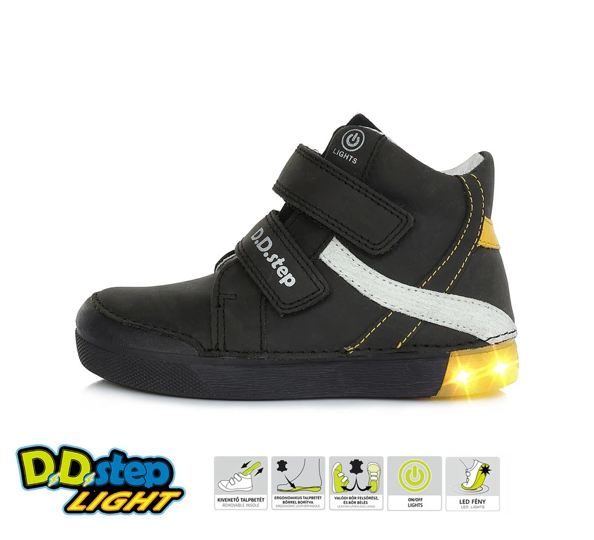 Ddstep Chlapecké kotníkové boty — černá — foto 2 z 2 — DDstep