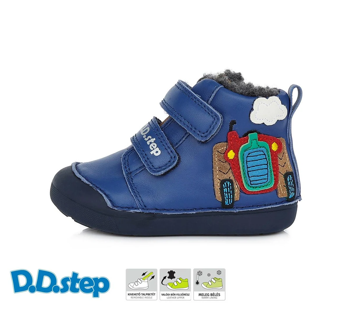 Ddstep Chlapecké kotníkové boty — zimní modrá (vel. 21) — foto 2 z 2 — DDstep