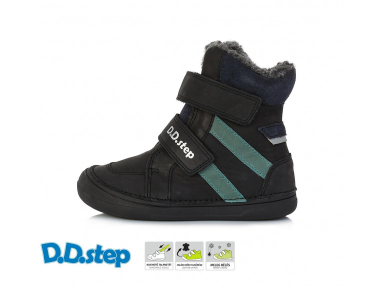 DDSTEP dětský zimní kotník chlapecký W078-382AL — DDstep — sleva 15 %