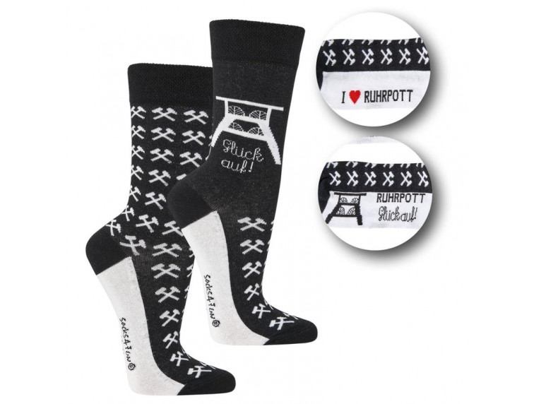 Ponožka pán/dám Socks 4 fun 6209.88  důl černá, Ponožka uni — foto 3 z 3 — SOCKS 4 FUN