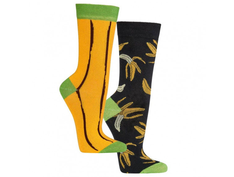 Ponožka pán/dám Socks 4 fun 6209.82 banán, Ponožka uni — SOCKS 4 FUN