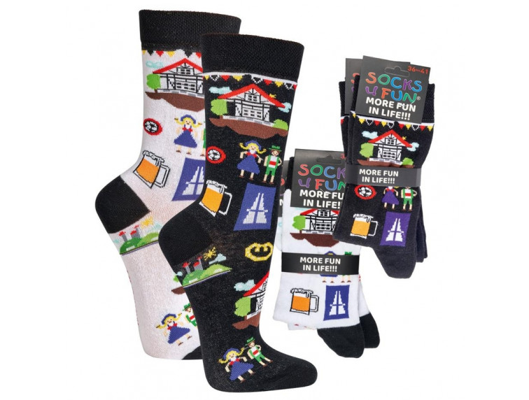 Ponožka pán/dám Socks 4 fun 6209.89 německo, Ponožka uni — SOCKS 4 FUN