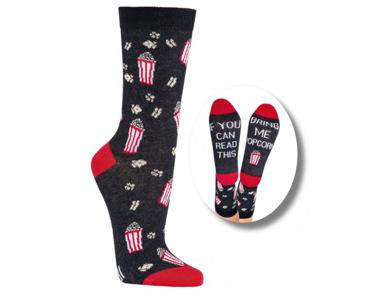 Ponožka pán/dám Socks 4 fun 6209.81 popcorn, Ponožka uni — foto 3 z 3 — SOCKS 4 FUN