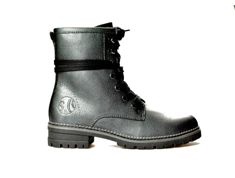 S.oliver Dámské kotníkové boty — pewter met — s.OLIVER — sleva 50 %